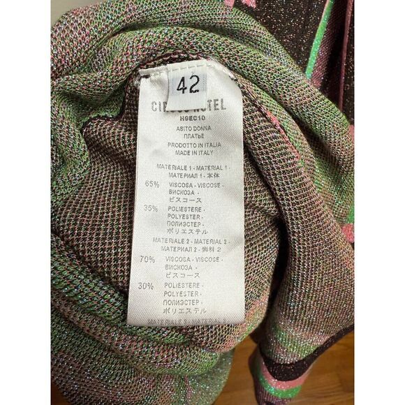 Circus Hotel Wrap Midi Dress NWT Sz. 42 (US M) - Picture 5 of 6